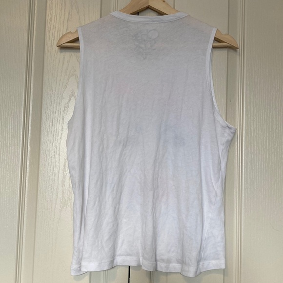 Chaser Women's White Blondie Tank Top - Picture 4 of 5